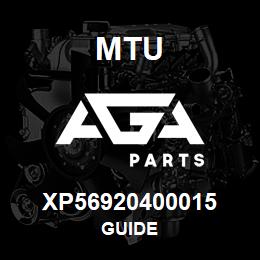 XP56920400015 MTU GUIDE | AGA Parts