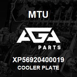 XP56920400019 MTU COOLER PLATE | AGA Parts