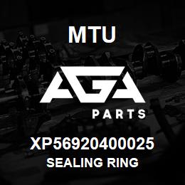 XP56920400025 MTU SEALING RING | AGA Parts