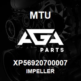 XP56920700007 MTU IMPELLER | AGA Parts