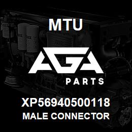 XP56940500118 MTU MALE CONNECTOR | AGA Parts