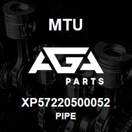 XP57220500052 MTU PIPE | AGA Parts