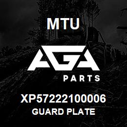 XP57222100006 MTU Guard Plate | AGA Parts