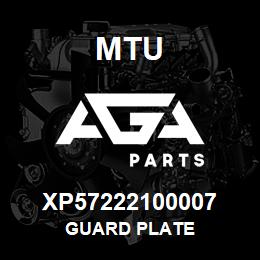 XP57222100007 MTU Guard Plate | AGA Parts