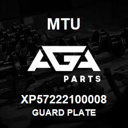 XP57222100008 MTU Guard Plate | AGA Parts