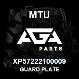 XP57222100009 MTU Guard Plate | AGA Parts