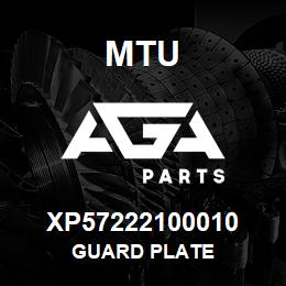 XP57222100010 MTU Guard Plate | AGA Parts