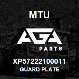 XP57222100011 MTU Guard Plate | AGA Parts