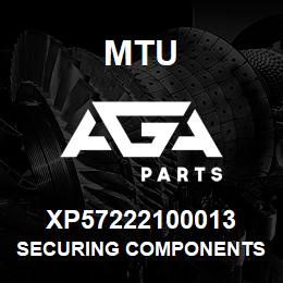 XP57222100013 MTU Securing Components | AGA Parts