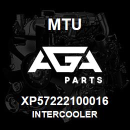 XP57222100016 MTU Intercooler | AGA Parts