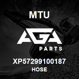 XP57299100187 MTU HOSE | AGA Parts