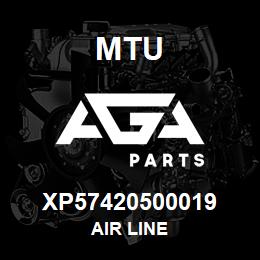 XP57420500019 MTU AIR LINE | AGA Parts