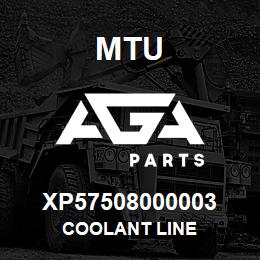 XP57508000003 MTU COOLANT LINE | AGA Parts