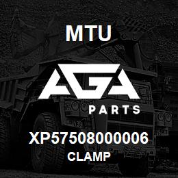 XP57508000006 MTU CLAMP | AGA Parts