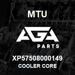 XP57508000149 MTU Cooler Core | AGA Parts