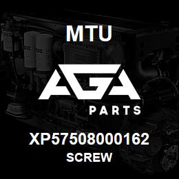 XP57508000162 MTU SCREW | AGA Parts