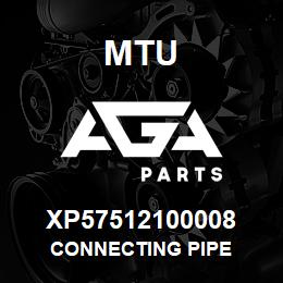 XP57512100008 MTU CONNECTING PIPE | AGA Parts