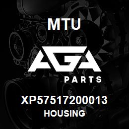 XP57517200013 MTU Housing | AGA Parts