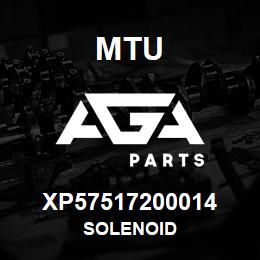 XP57517200014 MTU Solenoid | AGA Parts