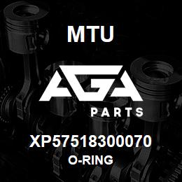 XP57518300070 MTU O-RING | AGA Parts