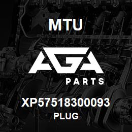 XP57518300093 MTU Plug | AGA Parts