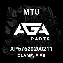 XP57520200211 MTU Clamp, Pipe | AGA Parts