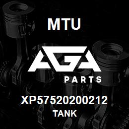 XP57520200212 MTU TANK | AGA Parts