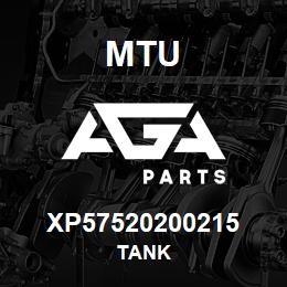 XP57520200215 MTU TANK | AGA Parts