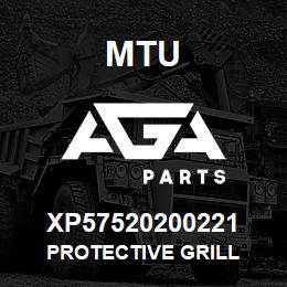 XP57520200221 MTU Protective Grill | AGA Parts