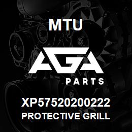 XP57520200222 MTU Protective Grill | AGA Parts