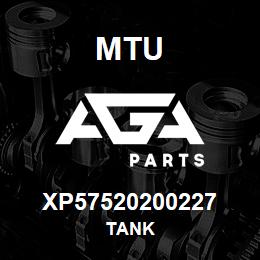 XP57520200227 MTU TANK | AGA Parts