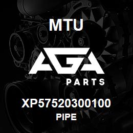 XP57520300100 MTU PIPE | AGA Parts