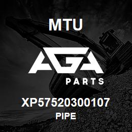 XP57520300107 MTU PIPE | AGA Parts