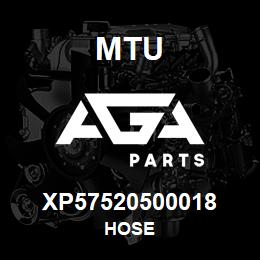 XP57520500018 MTU Hose | AGA Parts