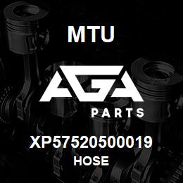 XP57520500019 MTU HOSE | AGA Parts