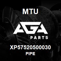 XP57520500030 MTU PIPE | AGA Parts