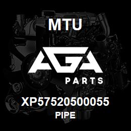 XP57520500055 MTU PIPE | AGA Parts