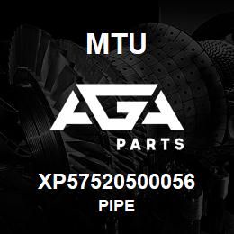 XP57520500056 MTU PIPE | AGA Parts