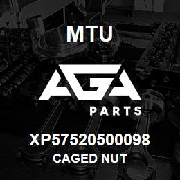 XP57520500098 MTU CAGED NUT | AGA Parts