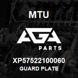 XP57522100060 MTU Guard Plate | AGA Parts