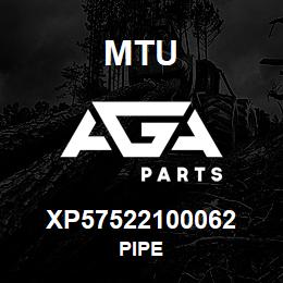 XP57522100062 MTU Pipe | AGA Parts