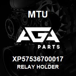 XP57536700017 MTU Relay Holder | AGA Parts