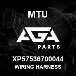 XP57536700044 MTU Wiring Harness | AGA Parts