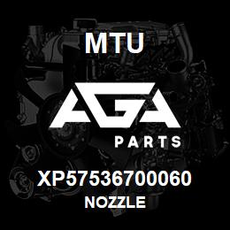 XP57536700060 MTU Nozzle | AGA Parts