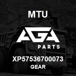 XP57536700073 MTU Gear | AGA Parts