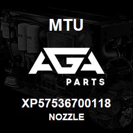 XP57536700118 MTU Nozzle | AGA Parts