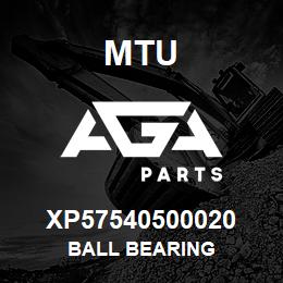 XP57540500020 MTU Ball Bearing | AGA Parts