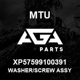 XP57599100391 MTU WASHER/SCREW ASSY | AGA Parts