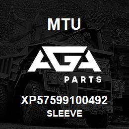 XP57599100492 MTU SLEEVE | AGA Parts