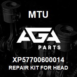 XP57700600014 MTU REPAIR KIT FOR HEAD TANK PUMP | AGA Parts